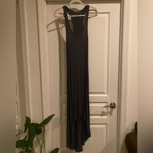 Victoria secret grey maxi floor length dress, small